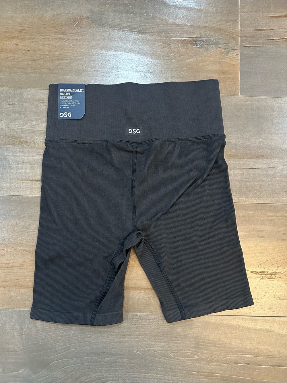 DSG Black Athletic momentum Seamless High-Waist Bike Shorts